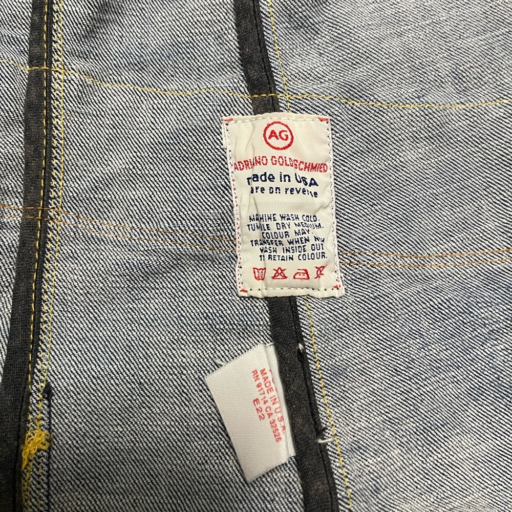 Denim Blazer Jacket - image 5